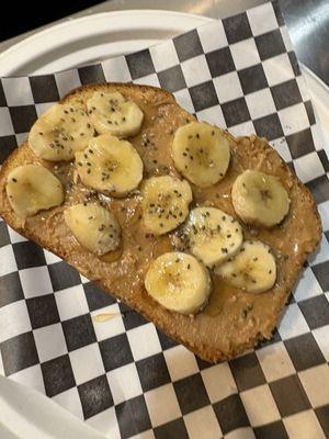 Nut Butter banana toast