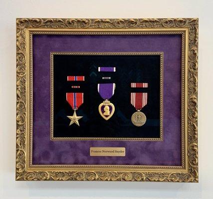 Purple Heart - Frances Norwood Snyder HAPPY JULY 4th