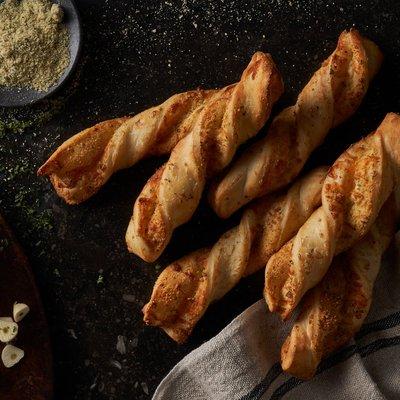 Garlic Parmesan Twists