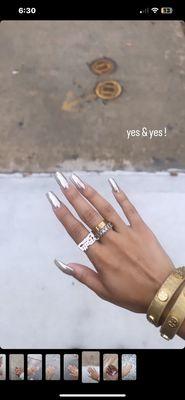 acrylic nails