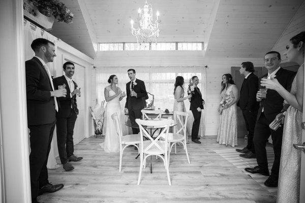 Inside the she-shed. Photo by Matt McClosky.