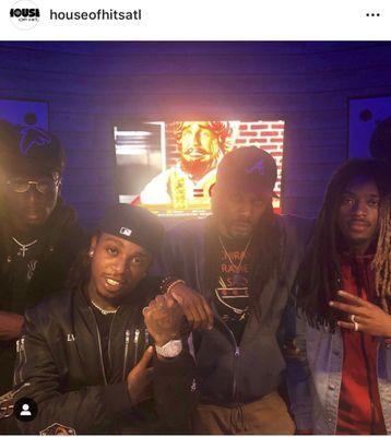 Jaquees and the team at House of Hits Atl