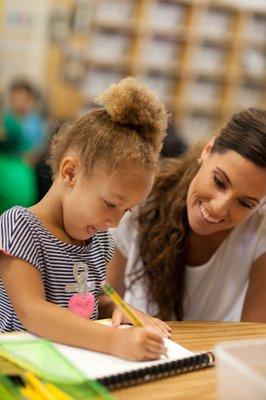 Our pre-k program gets your little one ready for Kindergarten!