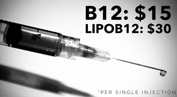 Did you know that we offer vitamin B12 and LipoB12 injections? Send us a message or call the office to get more information on the benefits.