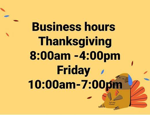 Business hours