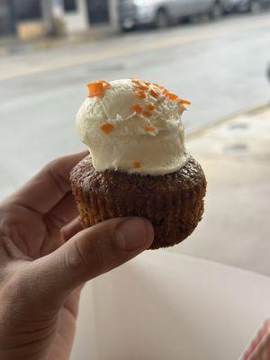 Carrot cupcake