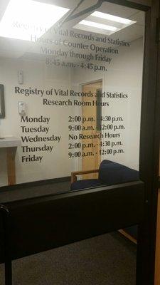 Massachusetts Registry of Vital Records and Statistics