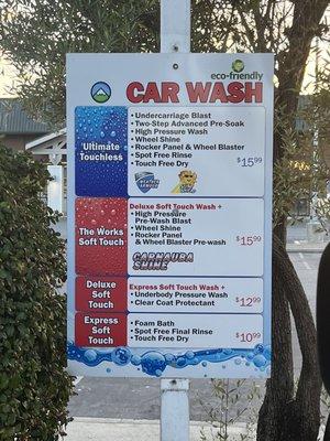 Good car wash prices