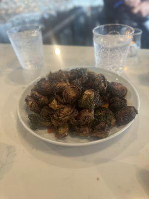 Crispy Brussel sprouts