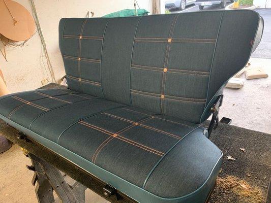 Restored Levis seats