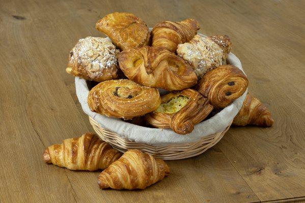 Croissant, Chocolatine, Almond Croissant, Pain au raisins