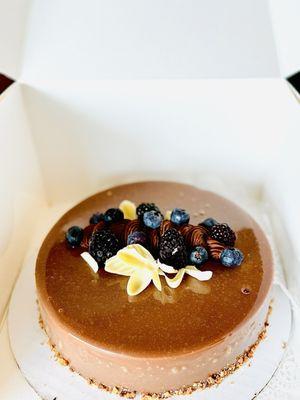 Hazelnut Mousse Cake - very disappointing