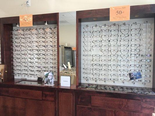 Site for Sore Eyes Cupertino Glasses Display