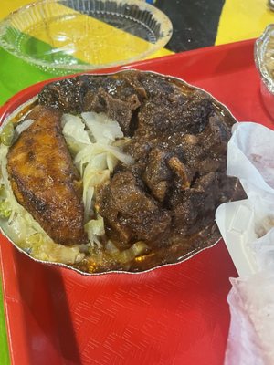 Oxtail platter