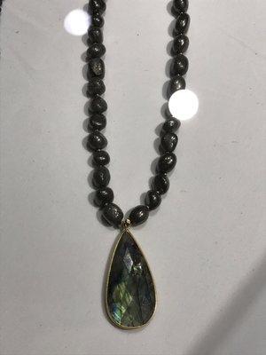 Labradorite necklace