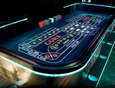 LED Casino Tables