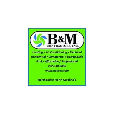 Heating / Air Conditioning / Electrical Residential / Commercial / Design Build Fast / Affordable / Professional 252-338-6090 www.hvacnc.com