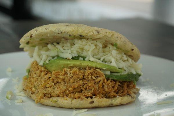 Chicken arepa