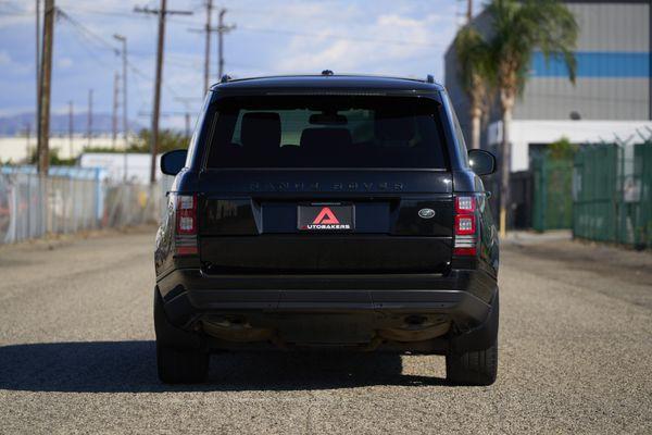 Black Range Rover