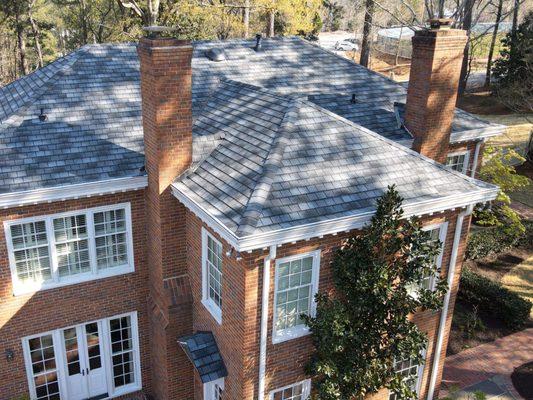 Designer roof replacement for the Lovett School