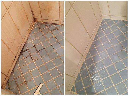 Shower Tile & Grout Cleaning