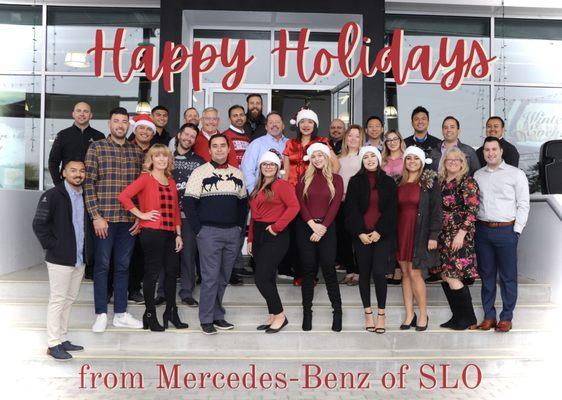 Happy Holidays from Mercedes-Benz of San Luis Obispo!