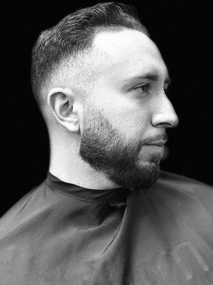 Signature Cut & Beard Trim service performed by Marais.