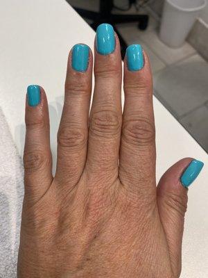 I bite my nails and had gel. They fixed me up to look perfect again.