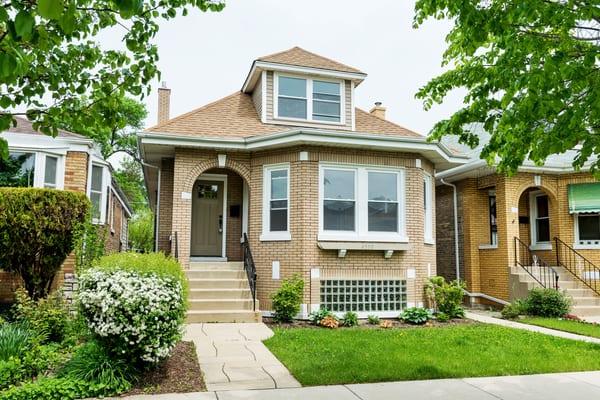 Award winning Chicago Bungalow remodel that qualified Gold in the IL Green Star program.