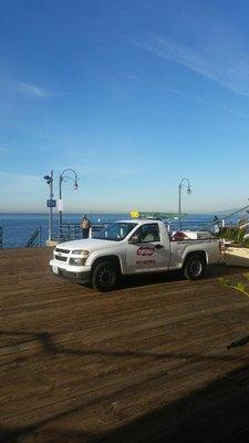 Santa Monica Pier.