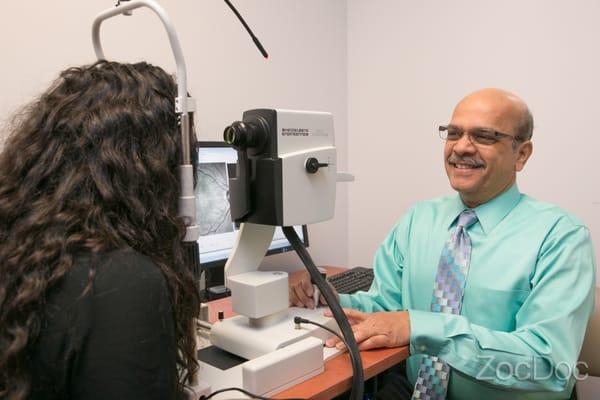 Maxivision's state of the art eye examination machinery