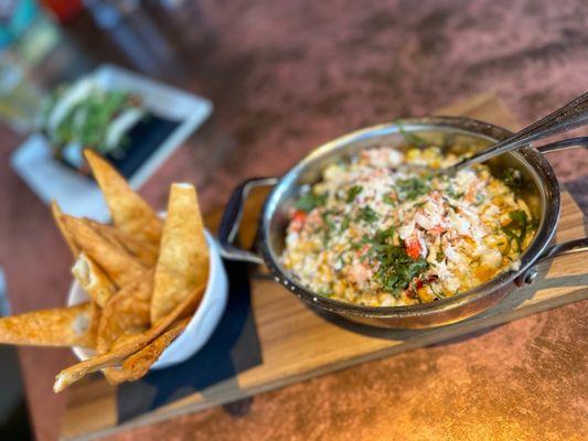 Lobster Elote dip