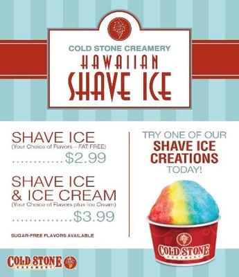 Now Serving Hawaiian Shave Ice!