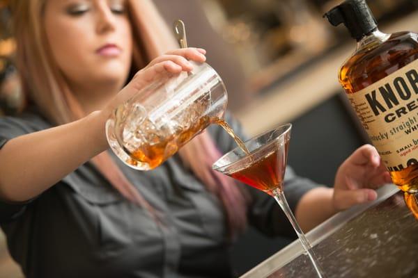 Mix it up. We specialize in bourbon and bourbon cocktails.