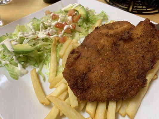 Tilapia breaded