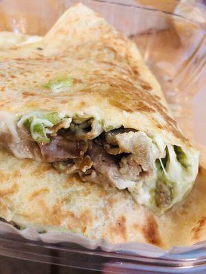 Quesadilla Con Carne (tripas)