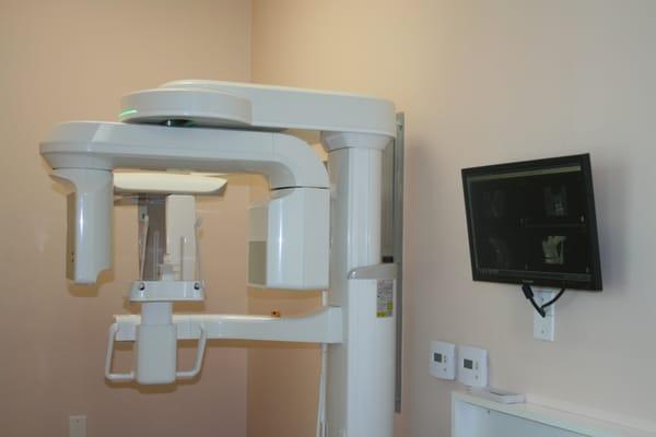 3D CT x-ray for implant and orthodontics.
 Safer surgery is our top priority