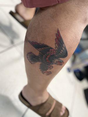 My eagle tattoo...Wearin' it proud!