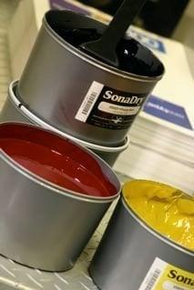 Real ink and offset printing... in addition to digital printing.