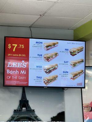 Bánh mi of the day Nov. 2022