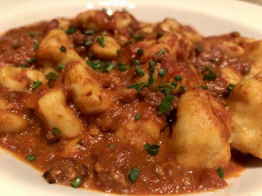 Gnocchi bolognese