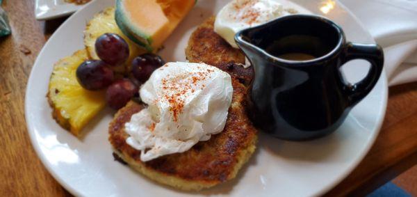 Risotto Cakes & Eggs