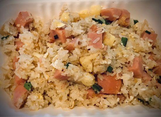 Spam & pineapple fried rice