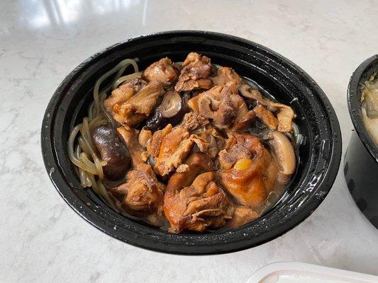 Stewed Chick with Mushroom