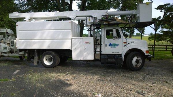 Our Arlington Tree Service truck.