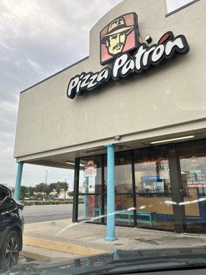 Outside view of Pizza Patron