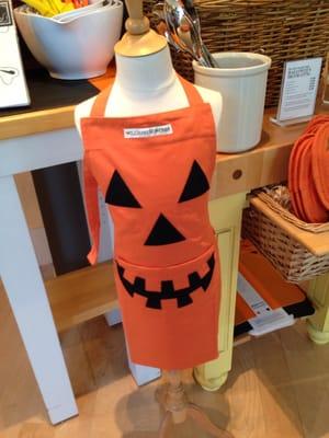 Jack-O-Lantern Kid Apron ($19.95)