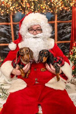 2024 Santa Pictures at Whole Pet Essentials & Greener Grooming