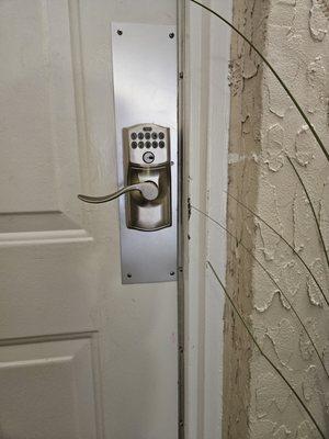 Keypad Lock Installation