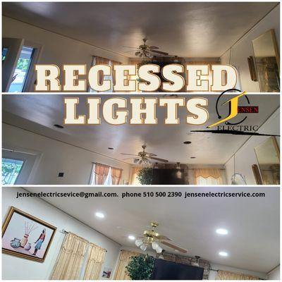 recessed lights